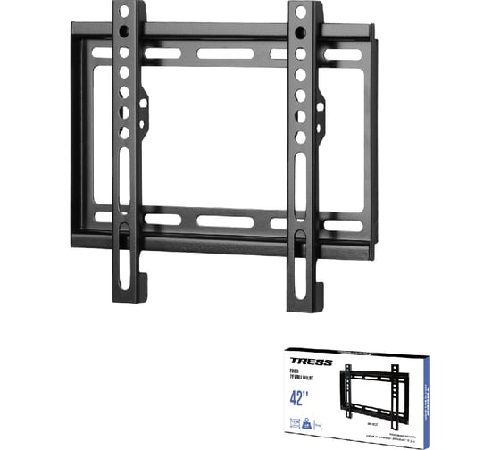 Фиксированный кронштейн TRESS черный 23"-42" WM 2022F