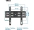 Наклонный кронштейн TRESS черный 23"-42" WM 3022F 2