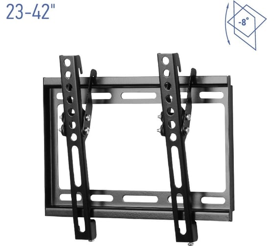 Наклонный кронштейн Godigital dr mounts черный 23"-42" KL 2020T