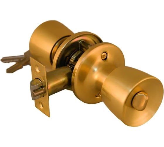 Ручка-кноб PALIDORE Arsenal 3091 SB BK, золото матовое 98760157