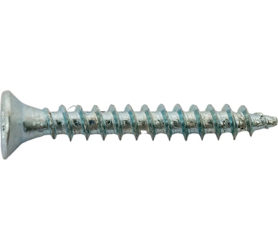Саморез КРЕП-КОМП белый цинк, POZY, 2,5x20, 300 шт. бд2520мф