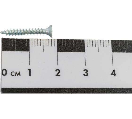 Саморез КРЕП-КОМП белый цинк, POZY, 2,5x20, 300 шт. бд2520мф