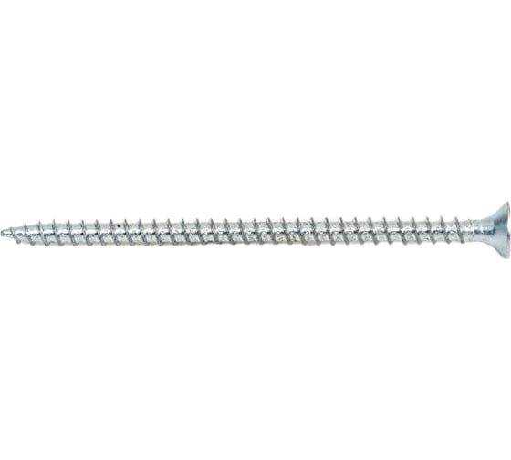 Саморез КРЕП-КОМП белый цинк, POZY, 3x50, 80 шт. бд350мф 1