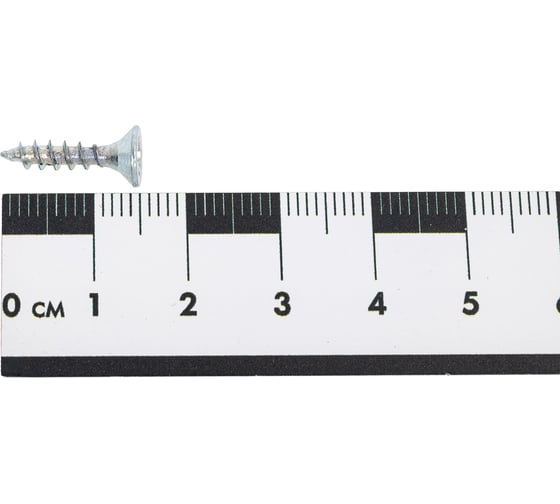 Саморез КРЕП-КОМП белый цинк, POZY, 3,5x16, 300 шт. бд3516мф