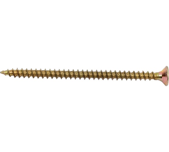 Саморез КРЕП-КОМП желтый цинк, POZY, 3x50, 80 шт. жд350мф 1