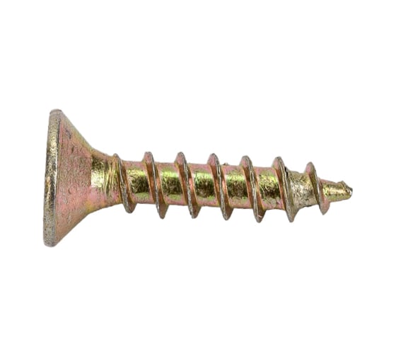 Саморез КРЕП-КОМП желтый цинк, POZY, 3,5x16, 300 шт. жд3516мф