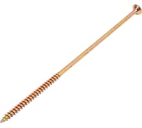 Саморез КРЕП-КОМП желтый цинк, POZY, 6x180, 5 шт. жд6180мф