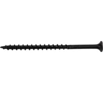 Усиленный саморез по дереву КРЕП-КОМП черный, 4,2x76 KENNER, 1 кг чд76тф