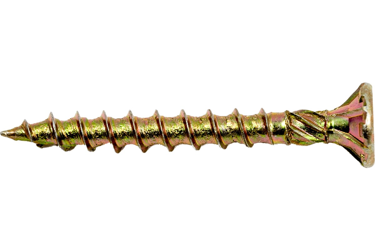 Саморезы по дереву КРЕП-КОМП ПРОФИ желтые, потайные, 3.5x30 мм, 50 шт ...