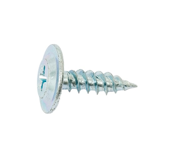 Саморез ZAMETAL 4,2x16 с прессшайбой, острый, цинк, уп. 1000 шт. ZA102729