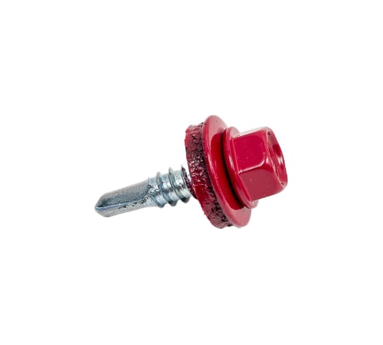 Кровельный саморез КРЕП-КОМП 4,8x19 RAL3003, красный рубин, Kn KENNER, 300 шт. ск48193003ф