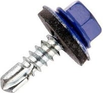 Кровельный саморез КРЕП-КОМП 4,8x19 RAL5002, ультрамарин, Kn KENNER, 300 шт. ск48195002ф