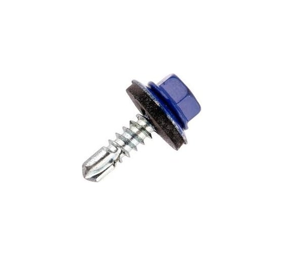 Кровельный саморез КРЕП-КОМП 4,8x19 RAL5002, ультрамарин, Kn KENNER, 4500 шт. ск48195002 1