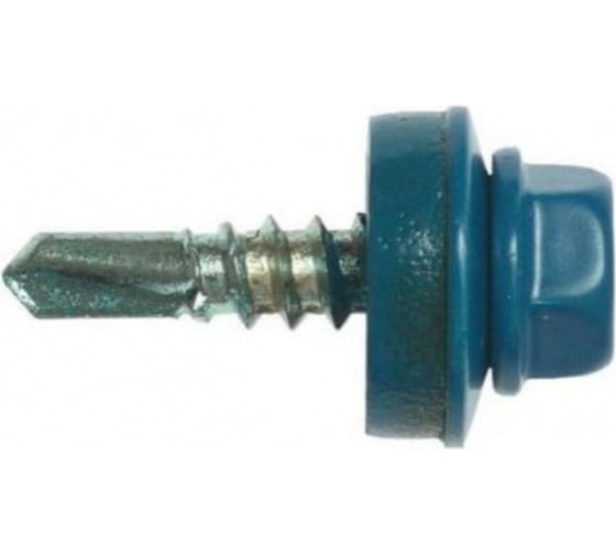 Кровельный саморез КРЕП-КОМП 4,8x19 RAL5021, синияя вода, Kn KENNER, 300 шт. ск48195021ф 1