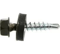 Кровельный саморез КРЕП-КОМП 4,8x19 RAL8019, серо-коричневый, Kn KENNER, 4500 шт. ск48198019