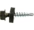 Кровельный саморез КРЕП-КОМП 4,8x19 RAL8019, серо-коричневый, Kn KENNER, 4500 шт. ск48198019 1