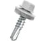 Кровельный саморез КРЕП-КОМП 5,5x25 RAL9003, белый сигнальный К, 250 шт., насадка 8/9 ск55259003кф-У 1