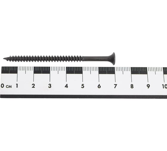 Универсальный саморез КРЕП-КОМП черный, 4,2x70, 20 шт. чм7042мф