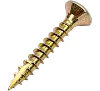 Саморезы по дереву КРЕП-КОМП потайные, Torx, 3x20 мм, 100 шт., желтые сдт320мф