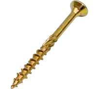 Саморезы по дереву КРЕП-КОМП потайные, Torx, 3,5x40 мм, 20 шт., желтые сдт3540мф