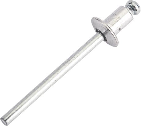 Вытяжная заклепка МЕТАЛЛСЕРВИС DIN 7337, алюминий / сталь, 4x6, 100 шт. 1238464