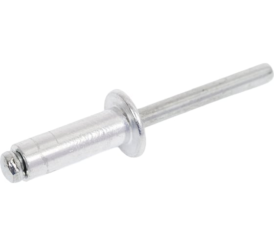 Вытяжная заклепка МЕТАЛЛСЕРВИС DIN 7337, алюминий / сталь, 6,4x18, 100 шт. 1238471 1