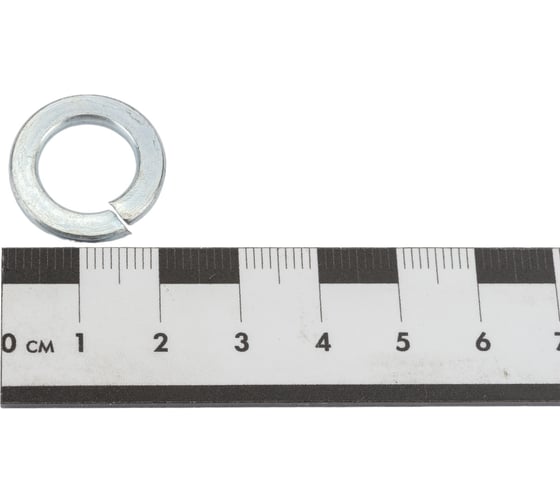 Гроверная шайба МЕТАЛЛСЕРВИС М12, DIN 127, цинк, 100 шт. 1239348