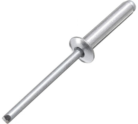 Вытяжная заклепка МЕТАЛЛСЕРВИС DIN 7337, алюминий/сталь, 4,8x18, 100 шт. 1238432