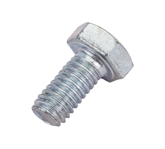 Болт МЕТАЛЛСЕРВИС M6x12, DIN 933, с полной резьбой, цинк, 50 шт. 1239320