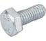 Болт МЕТАЛЛСЕРВИС M6x14, DIN 933, с полной резьбой, цинк, 50 шт. 1239321 2