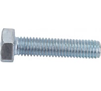 Болт МЕТАЛЛСЕРВИС M8x35, DIN 933, с полной резьбой, цинк, 30 шт. 1239322