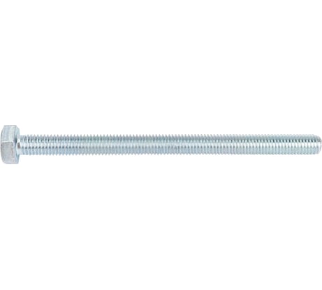 Болт МЕТАЛЛСЕРВИС М10x140, DIN 933, с полной резьбой, цинк, 10 шт. 1239324