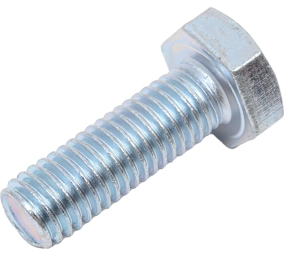 Болт МЕТАЛЛСЕРВИС М10x30, DIN 933, с полной резьбой, цинк, 20 шт. 1243623