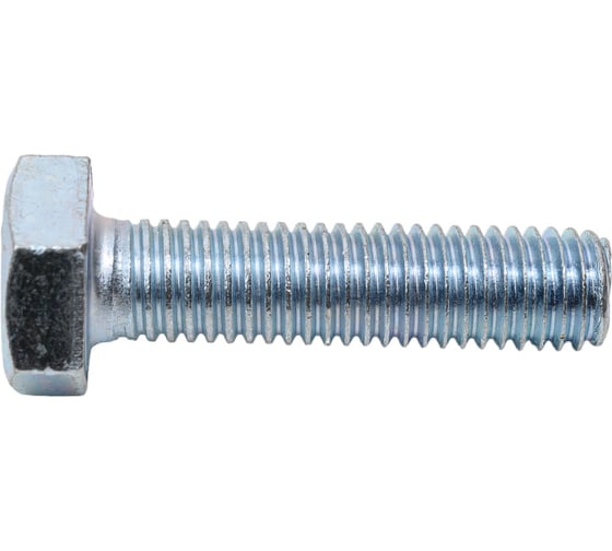 Болт МЕТАЛЛСЕРВИС М10x40, DIN 933, с полной резьбой, цинк, 10 шт. 1238997