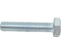 Болт МЕТАЛЛСЕРВИС М10x50, DIN 933, с полной резьбой, цинк, 10 шт. 1243622
