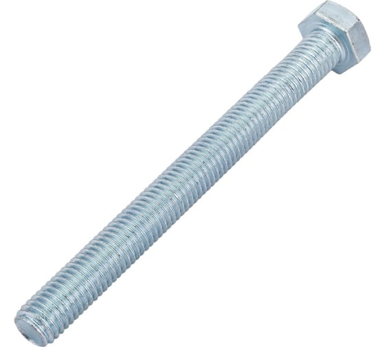 Болт МЕТАЛЛСЕРВИС М12x120, DIN 933, с полной резьбой, цинк, 4 шт. 1239325 1