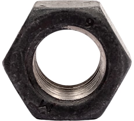 Гайка МЕТАЛЛСЕРВИС М27, ГОСТ Р ИСО 4032-2014, без покрытия, 2 шт. 1239354
