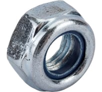Гайка со стопорным кольцом МЕТАЛЛСЕРВИС M8, DIN 985, цинк, 50 шт. 1239403