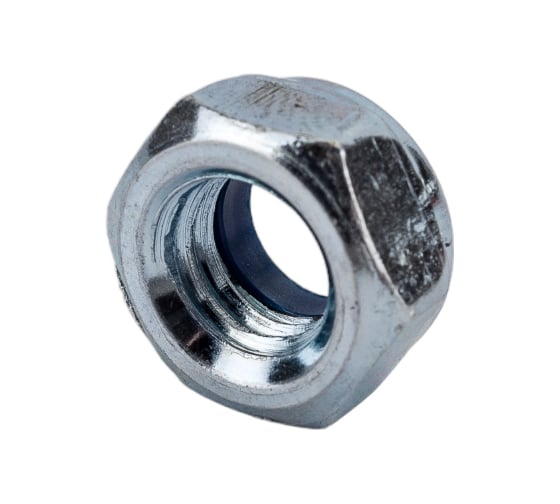 Гайка со стопорным кольцом МЕТАЛЛСЕРВИС M8, DIN 985, цинк, 50 шт. 1239403