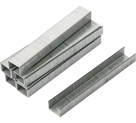 Скобы узкие Профи прямоугольные (8 мм; 1000 шт.) FIT IT 31308 1