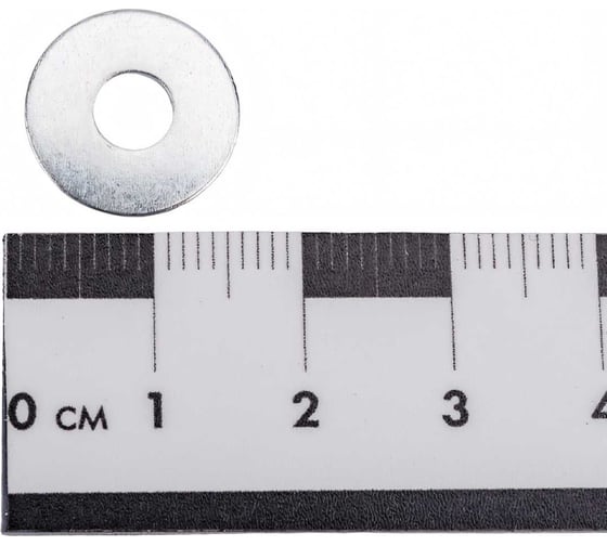 Увеличенная шайба МЕТАЛЛСЕРВИС M5 DIN 9021, цинк, 100 шт. 1239339