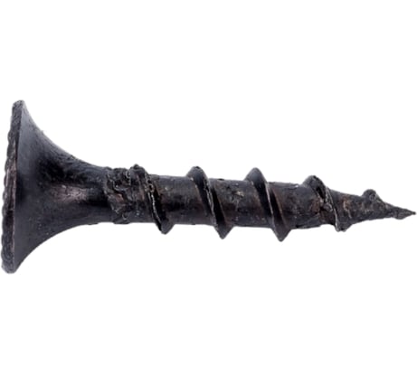 Саморез по дереву Dr. Bronz черный, острый, 3,5x19 мм, 1 кг 351910
