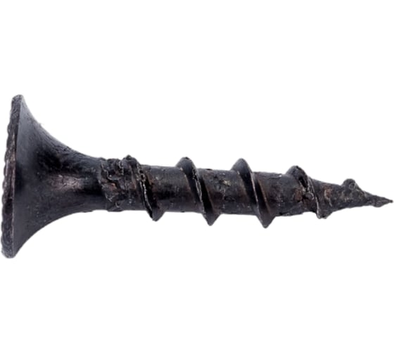 Саморез по дереву Dr. Bronz черный, острый, 3,5x19 мм, 1 кг 351910