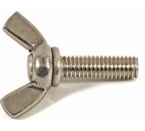 Винт-барашек КРЕП-КОМП американский тип, нержавейка, DIN 316 А2 6x10, 50 шт. вб610