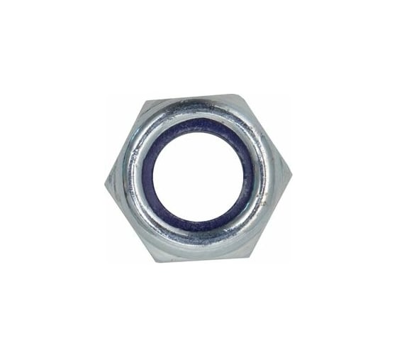 Гайка с контрящим кольцом КРЕП-КОМП DIN985 М30, 10 шт. гс30ф 1