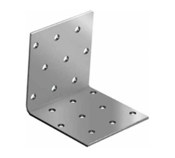 Крепёжный уголок КРЕП-КОМП равносторонний, KUR 40x40x40x2.0 мм, 50 шт. кур4040прф50 1