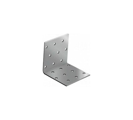 Крепёжный уголок КРЕП-КОМП равносторонний, KUR 80x80x800x2.0 мм, 5 шт. кур80800 1
