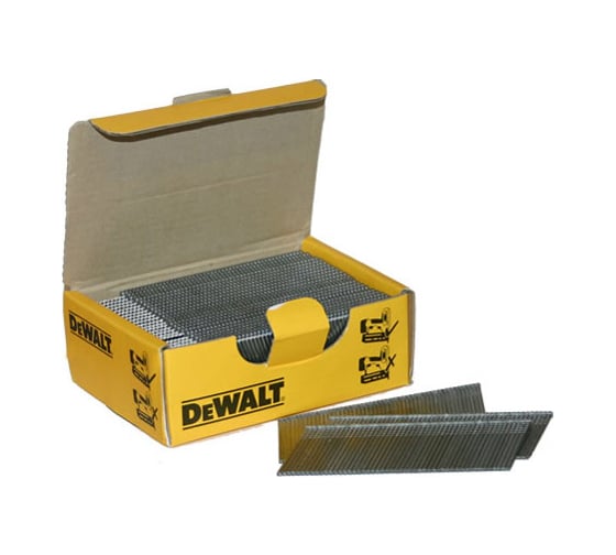 Гвозди для нейлеров DC610; DC618; D51256 (2500 шт; 1,6x38 мм; 20 град.) DeWALT DT 9902