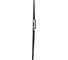 Фиксированный кронштейн Godigital dr mounts черный 32"-65" AMF 4040B 2