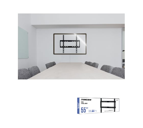 Фиксированный кронштейн TRESS черный 32"-55" WM 2044F